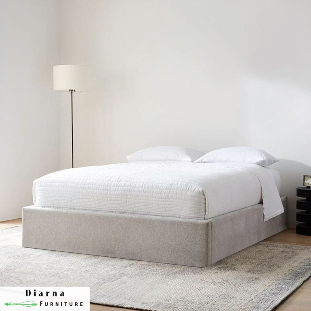 سرير فردي مودرن  خشب ام دى اف - الوان