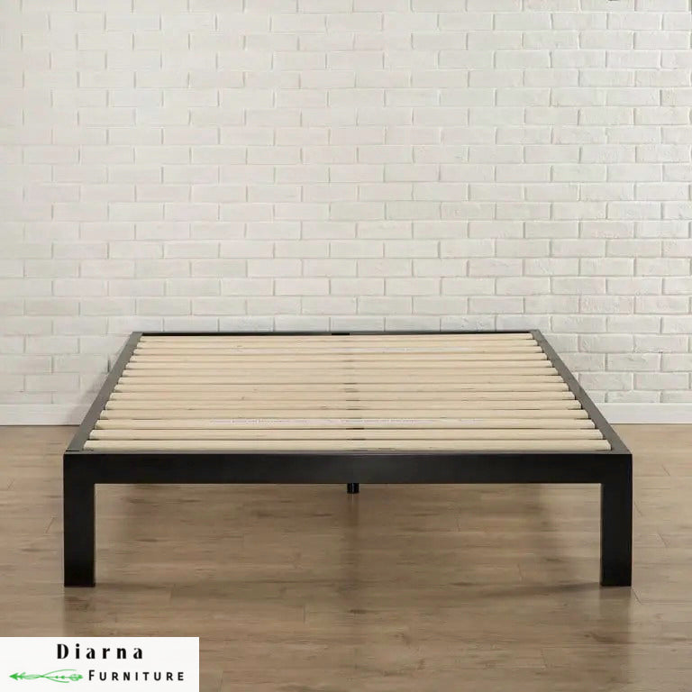 سرير فردي ستيل - اسود