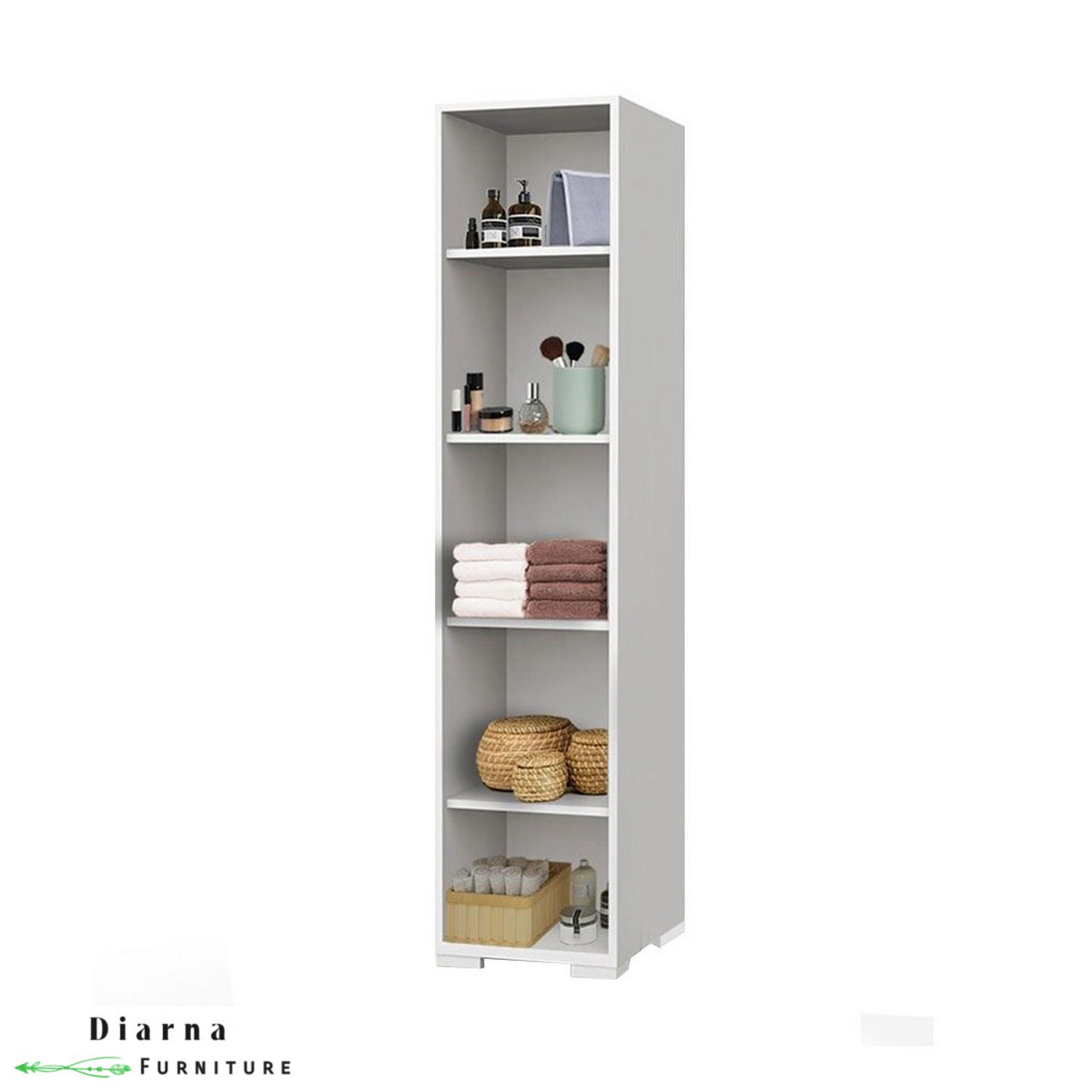 وحدة تخزين حمام - ابيض