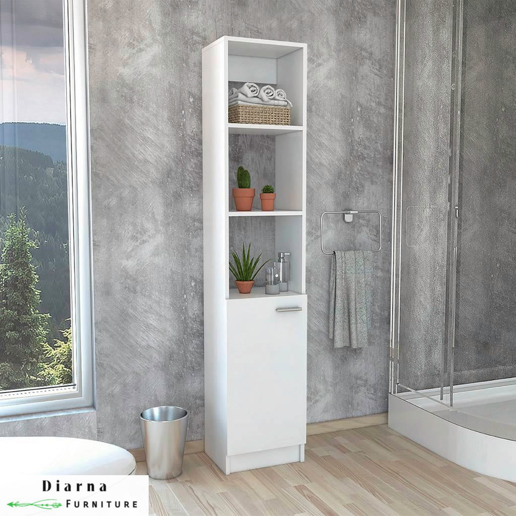 وحدة تخزين حمام - ابيض