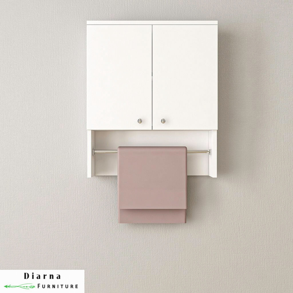 وحدة تخزين حمام - ابيض