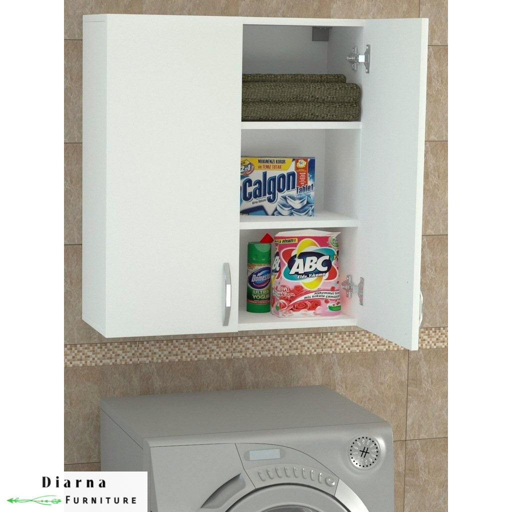 وحدة تخزين حمام - ابيض