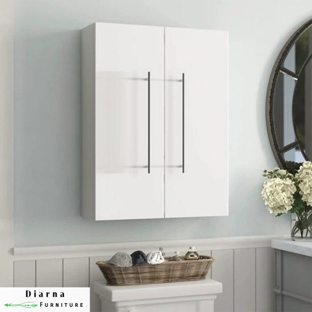 وحدة تخزين حمام - ابيض