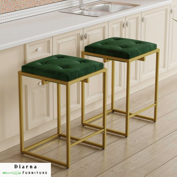 كرسي بار فردي ستيل - دهبي وزيتي