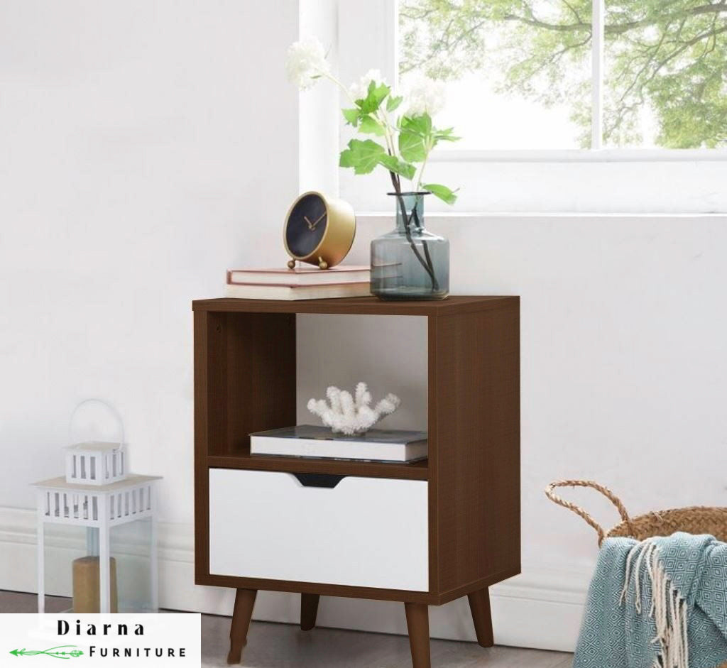 كومود ام دي اف - الوان وابيض