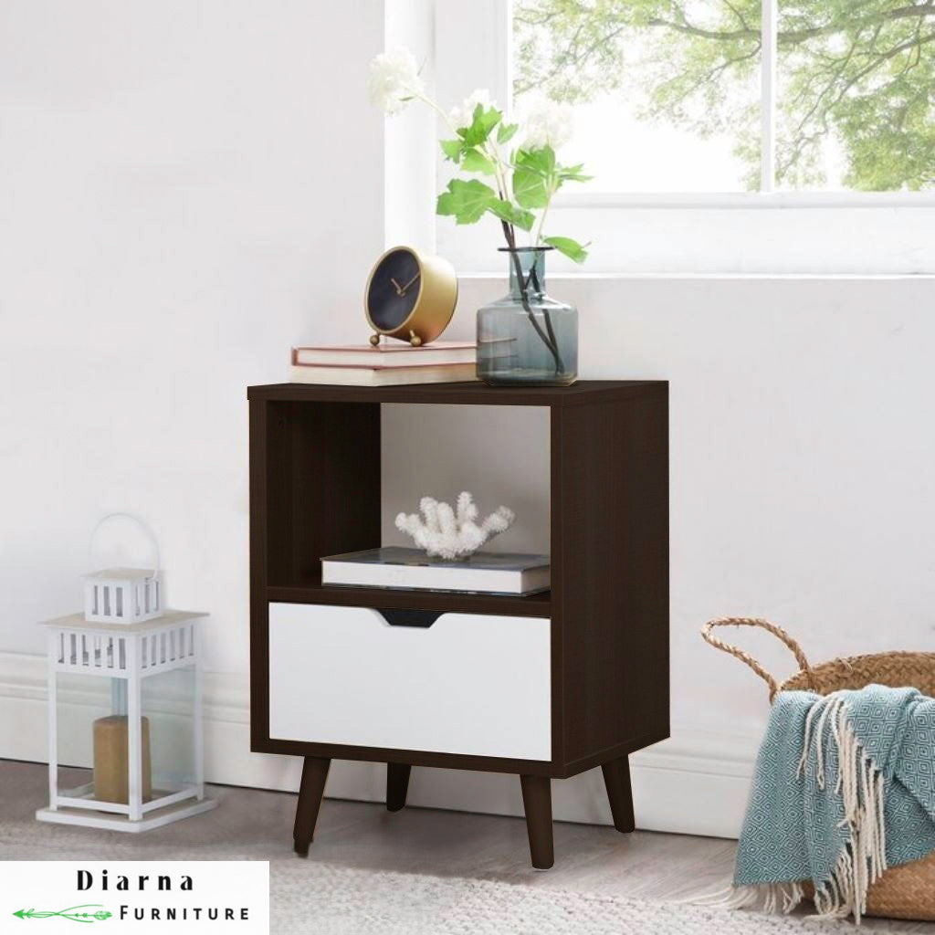 كومود ام دي اف - الوان وابيض