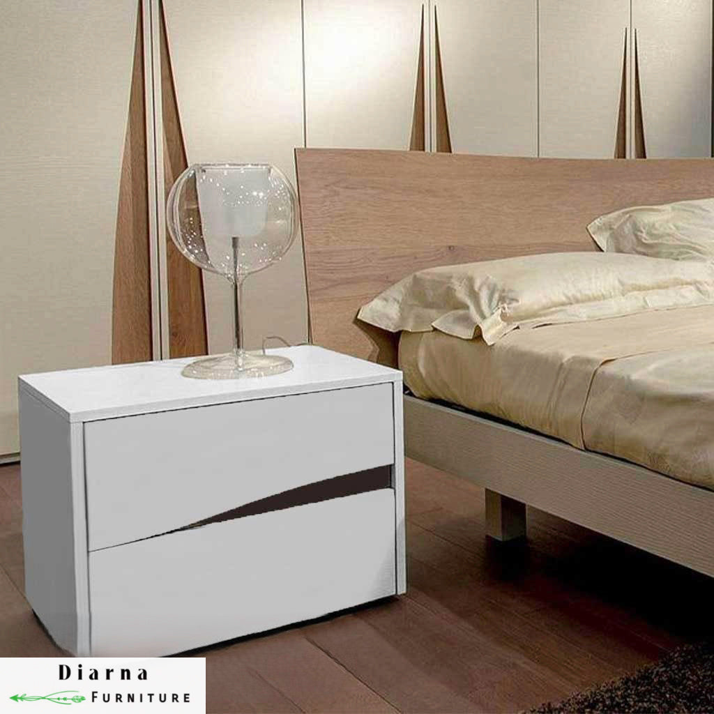 كومود ام دي اف - ابيض