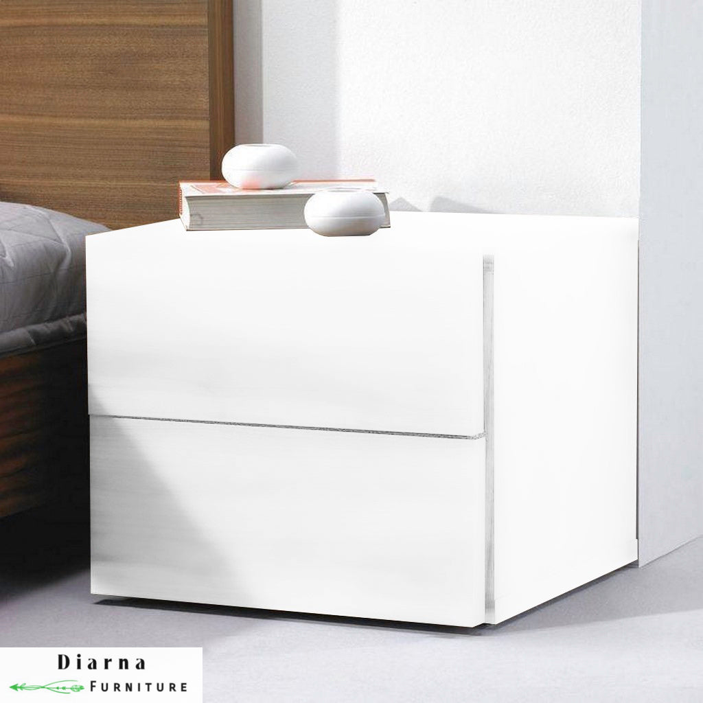 كومود ام دي اف - ابيض