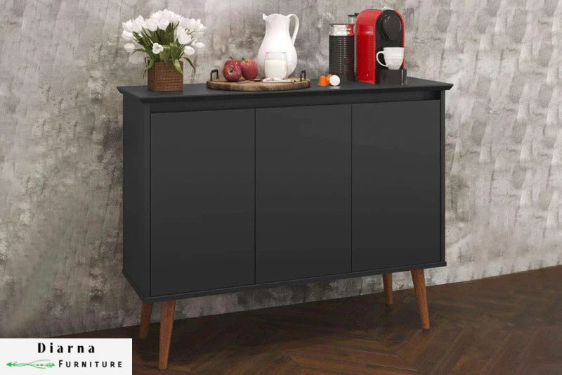 كوفي كورنر - اسود وبني