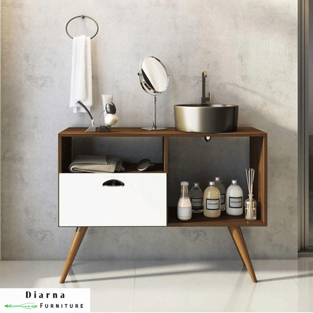 كوفي كورنر - بني وابيض