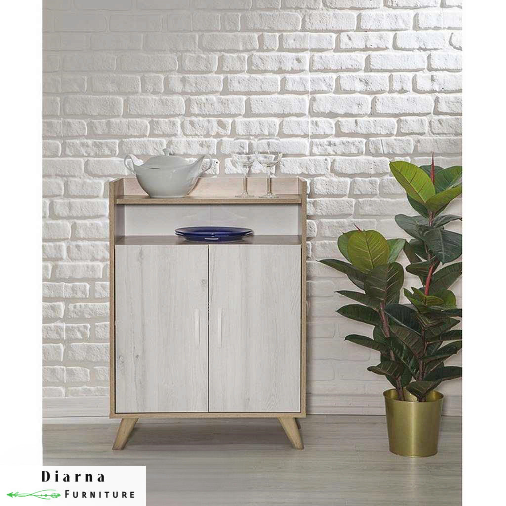 كوفي كورنر - ابيض وبيج