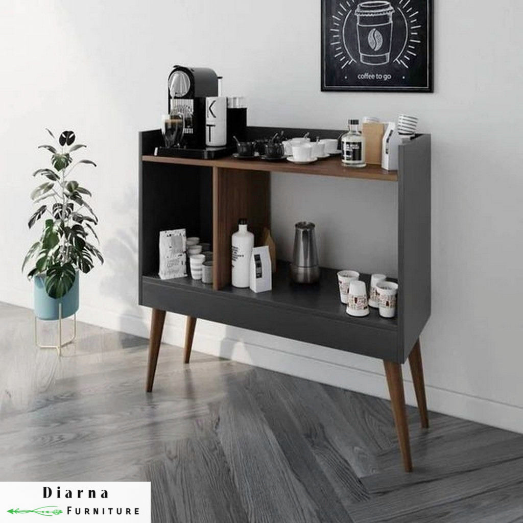 كوفي كورنر - اسود وبني