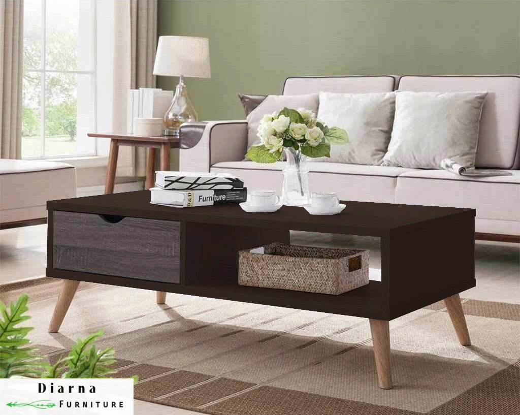 تربيزة قهوة ام دي اف - الوان