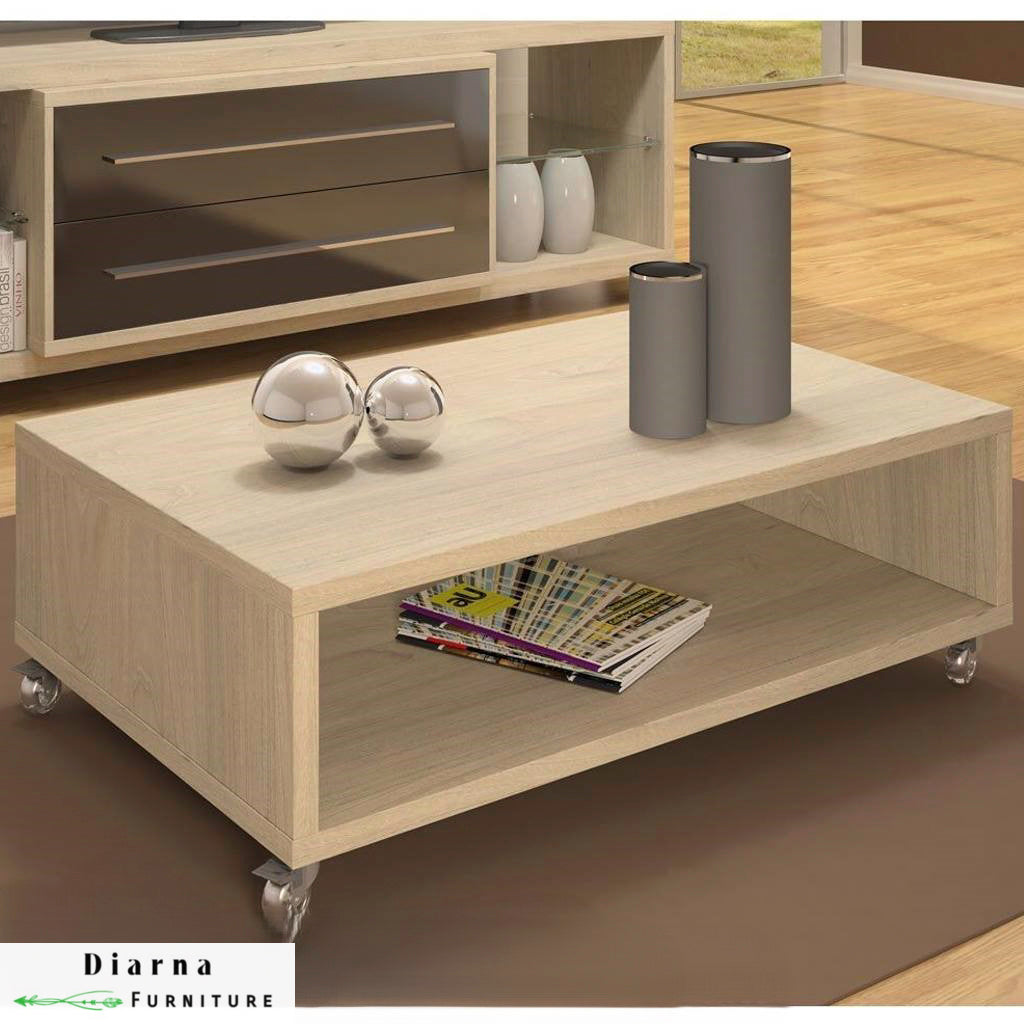 تربيزة قهوة ام دي اف  - الوان