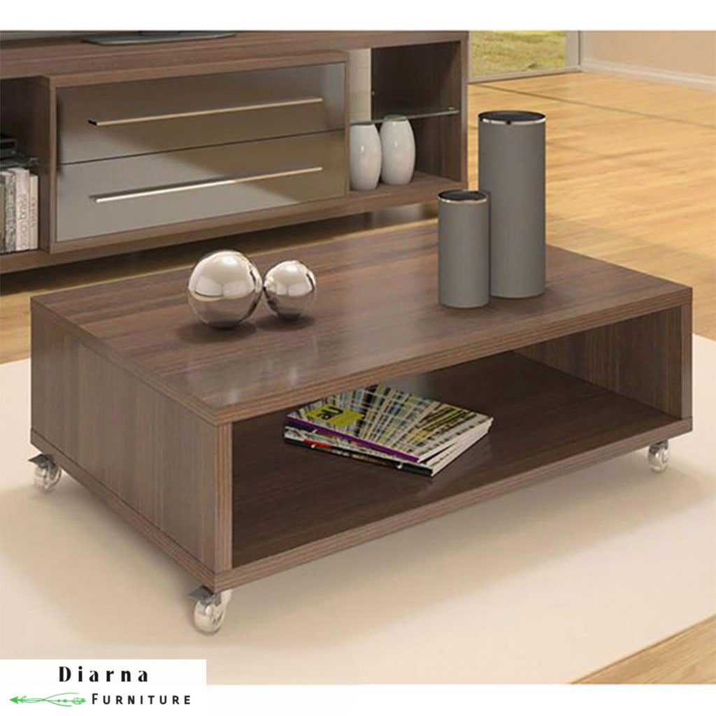 تربيزة قهوة ام دي اف  - الوان