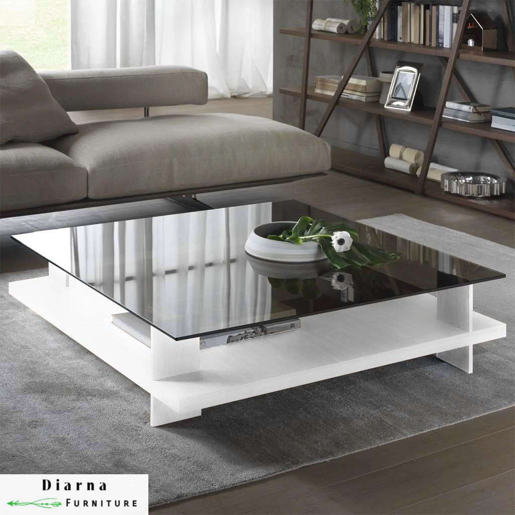 تربيزة قهوة ام دي اف  - الوان