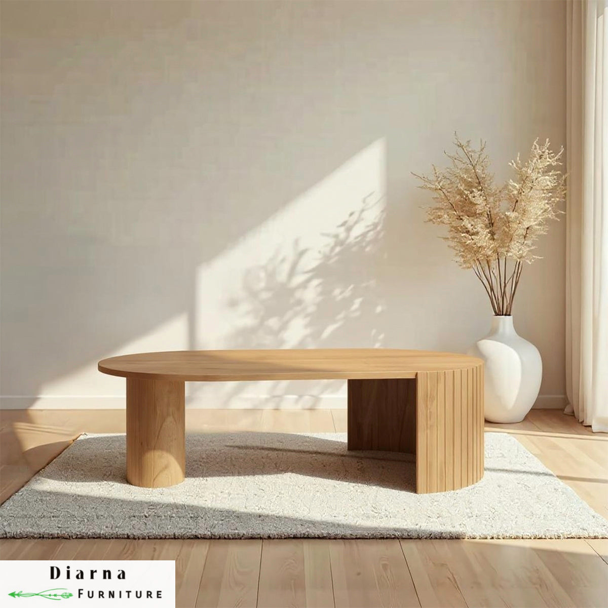 تربيزة قهوة - بيج