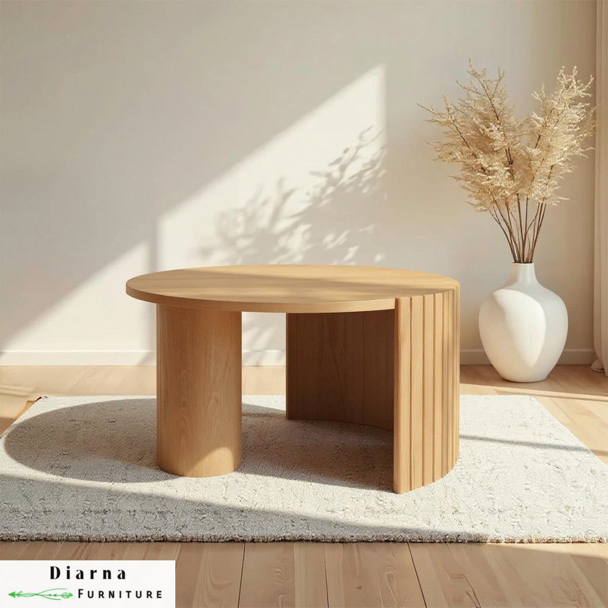 تربيزة قهوة - بيج