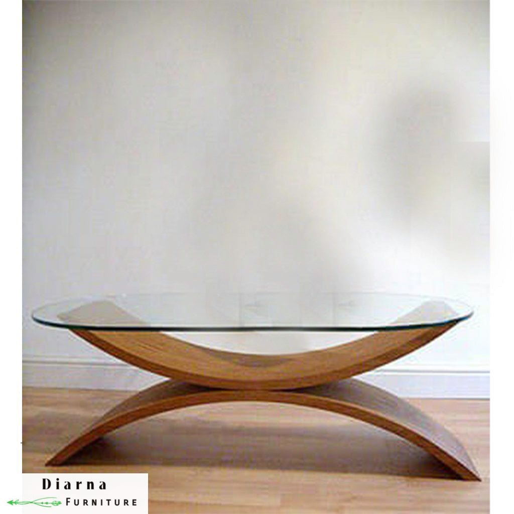 تربيزة قهوة خشب موسكي - بني