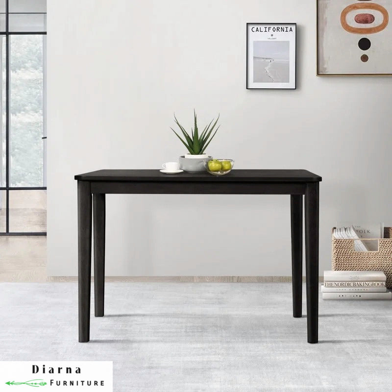 سفره خشب 5 قطع - اسود ورمادي