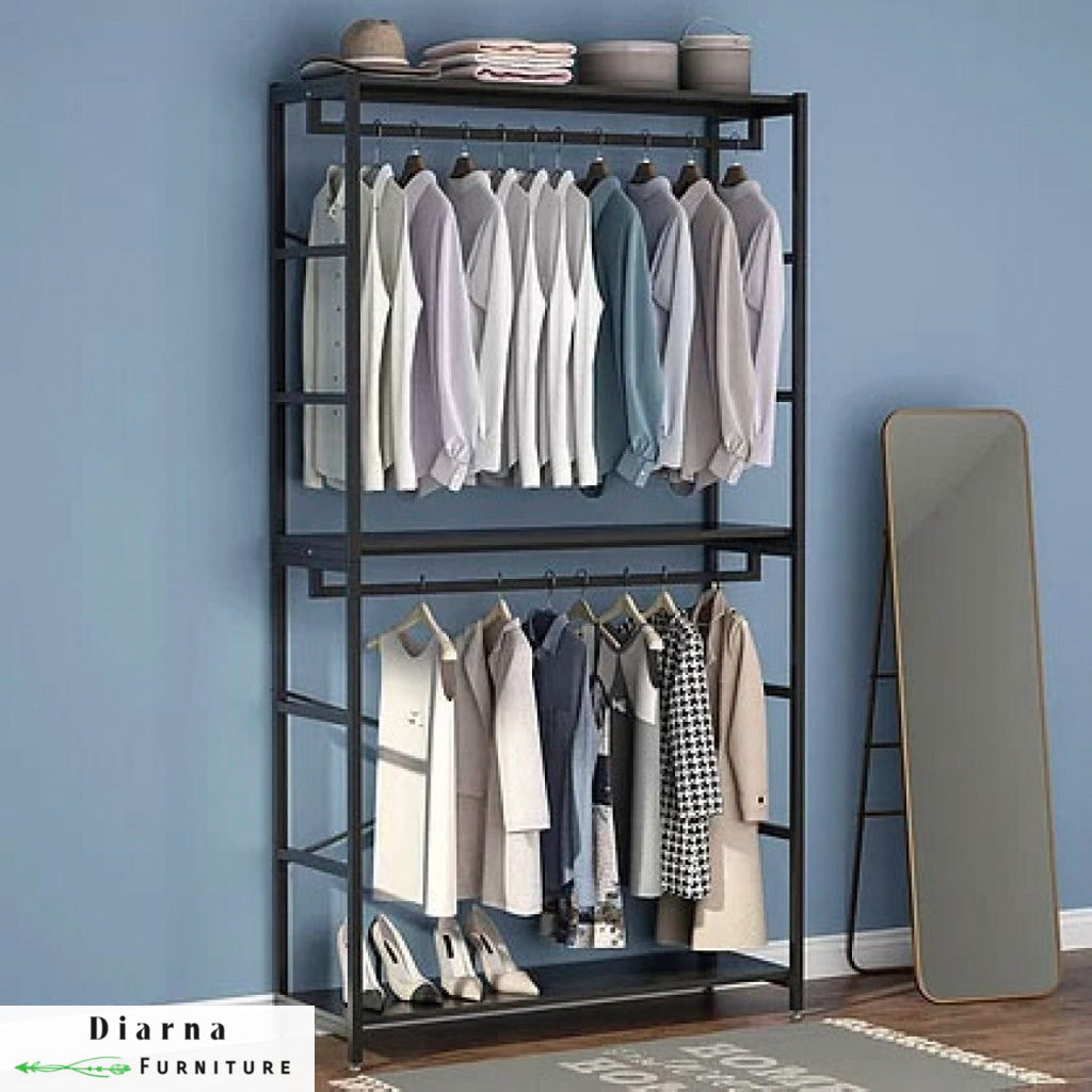 دريسنج ستيل وخشب - اسود