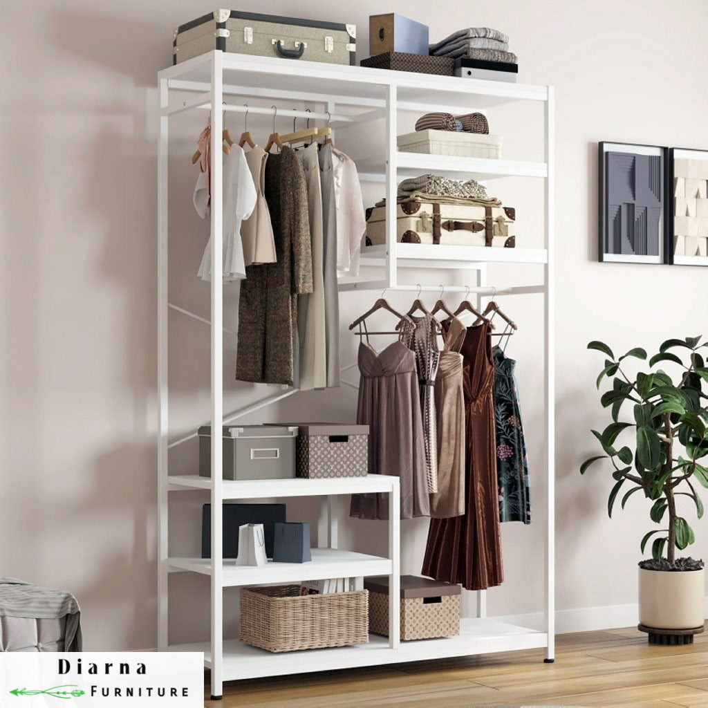 دريسنج ستيل وخشب - ابيض