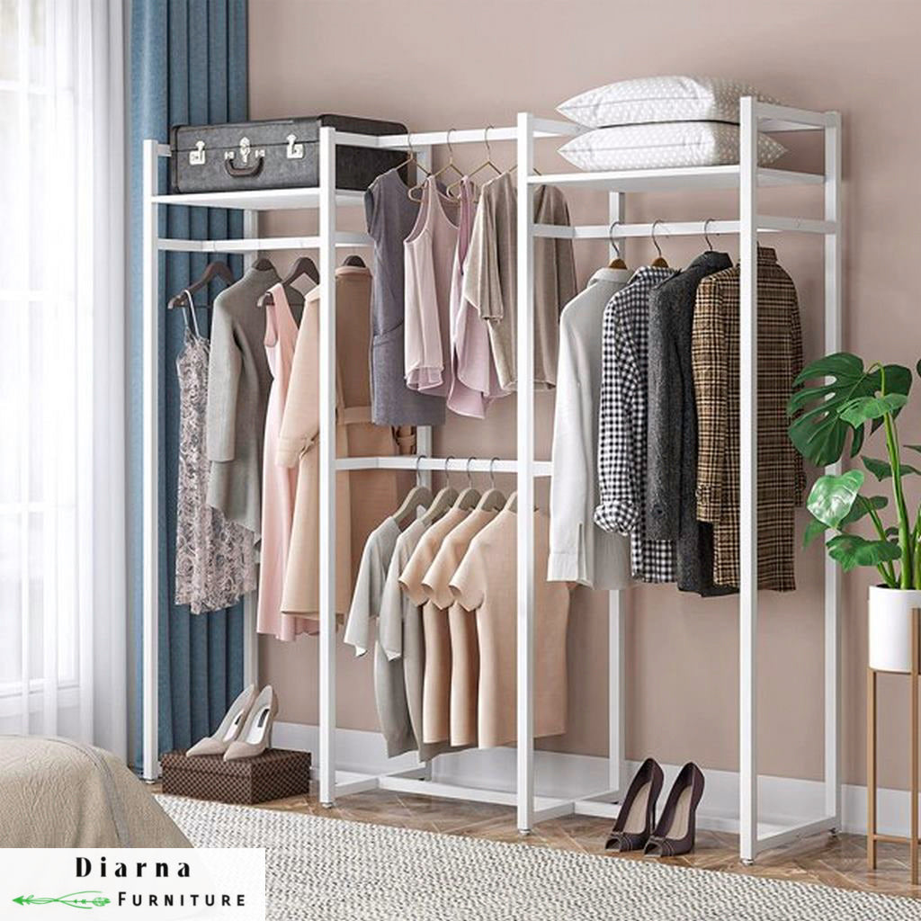 دريسنج ستيل وخشب - ابيض