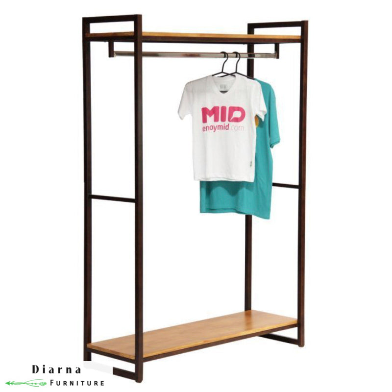 دريسنج ستيل وخشب - اسود وبيج