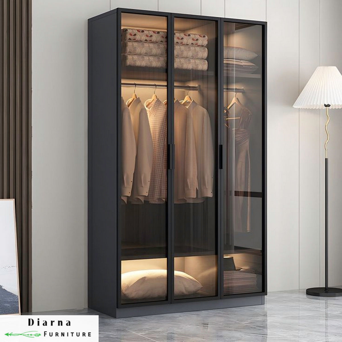 دريسنج مودرن ام دي اف - اسود