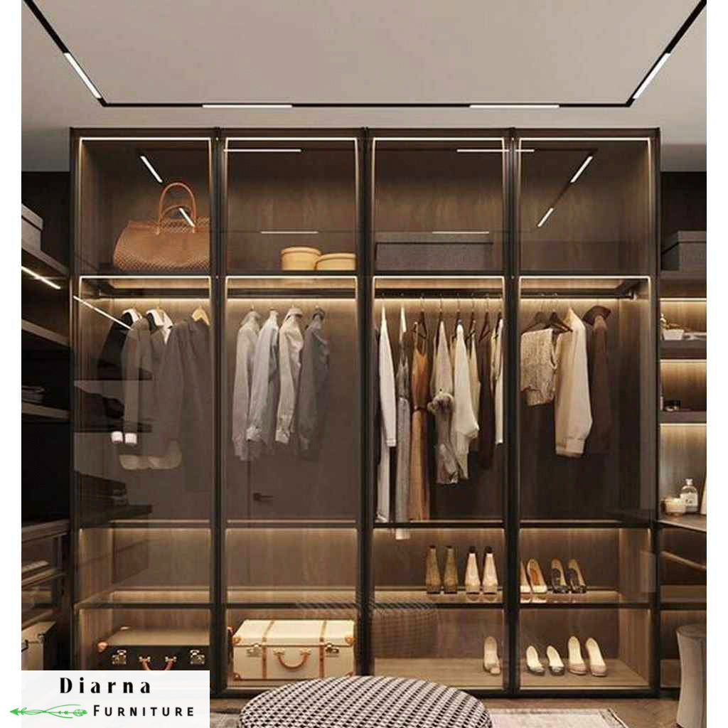 دريسنج مودرن ام دي اف - اسود وبيج