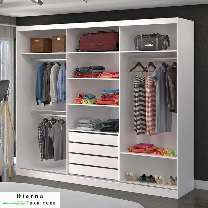 دريسنج ام دي اف - ابيض