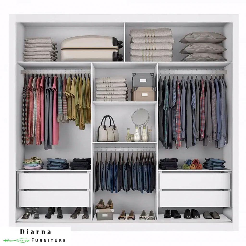 دريسنج ام دي اف - ابيض