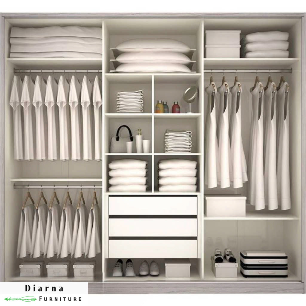 دريسنج ام دي اف - ابيض