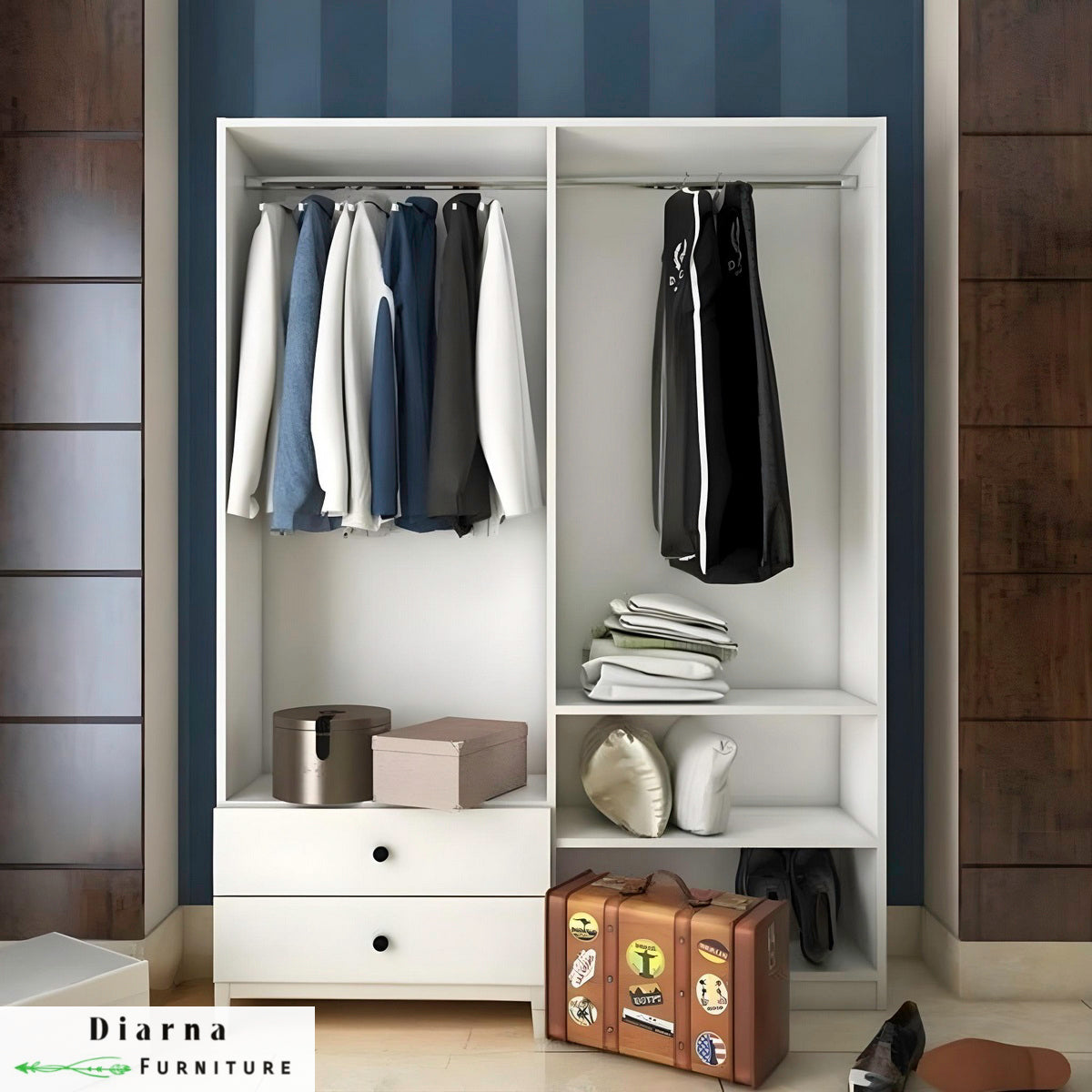 دريسنج ام دي اف - ابيض