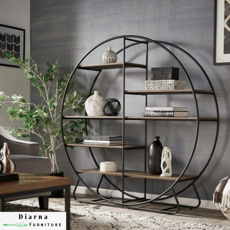 وحدة ستيل وام دي اف - اسود وبني