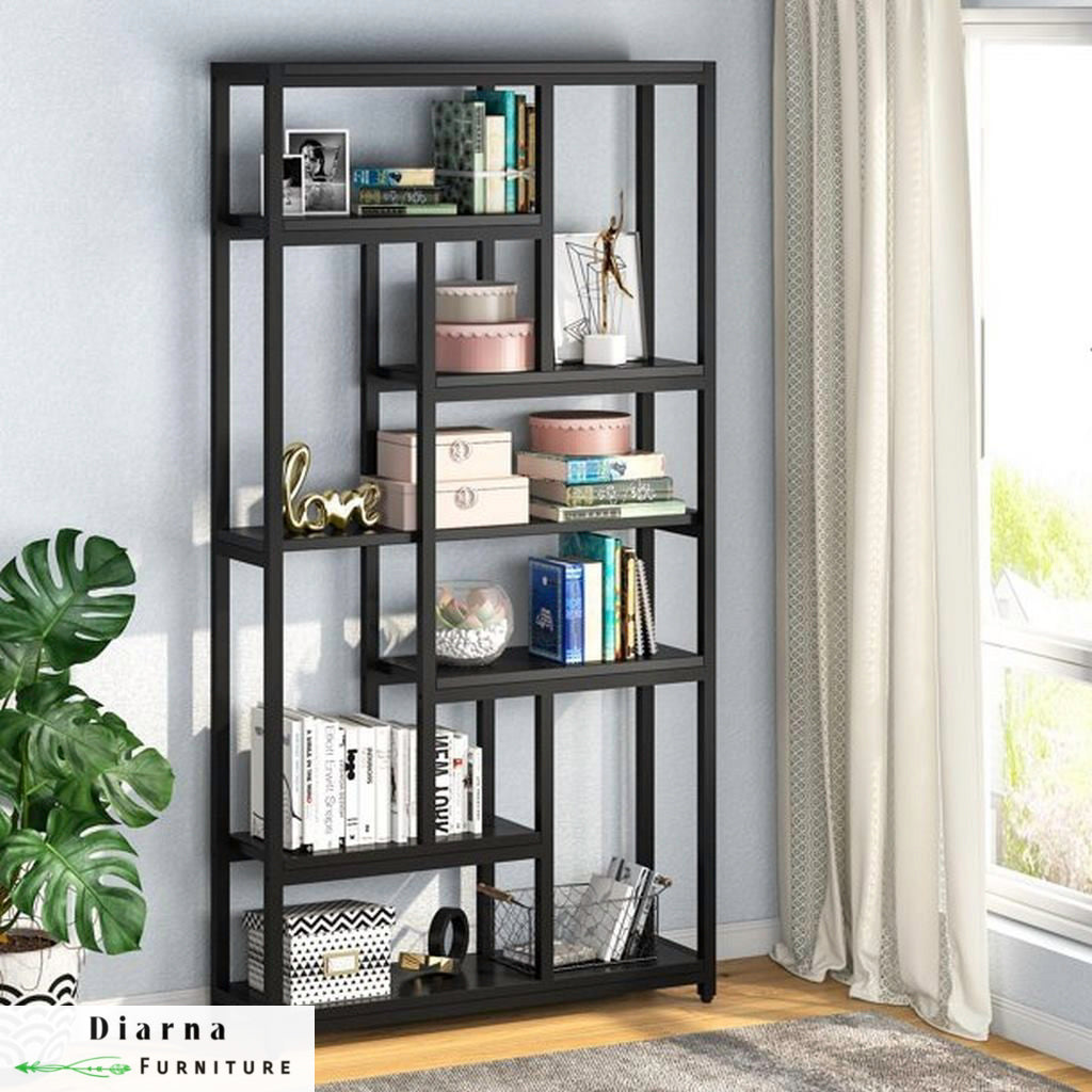 وحدة عرض ستيل ام دي اف - اسود