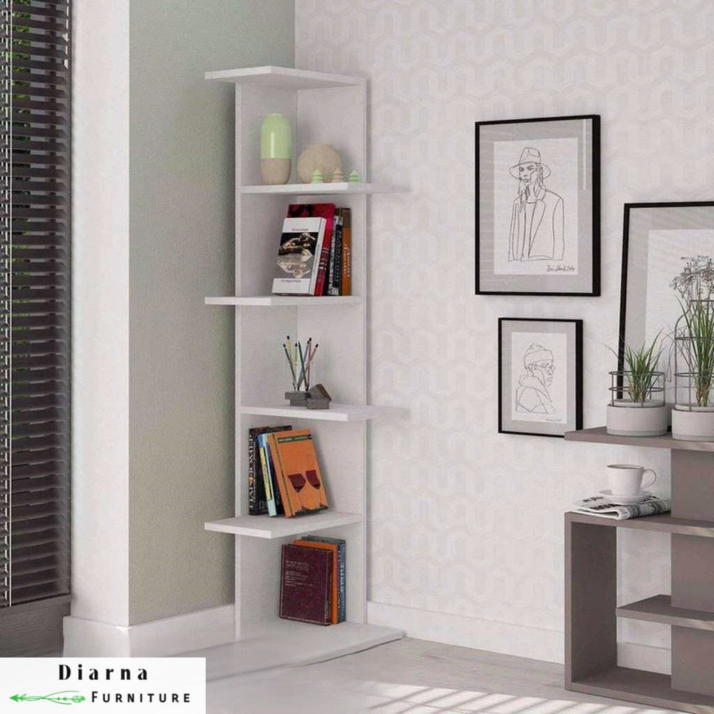 مكتبة ام دي اف - ابيض