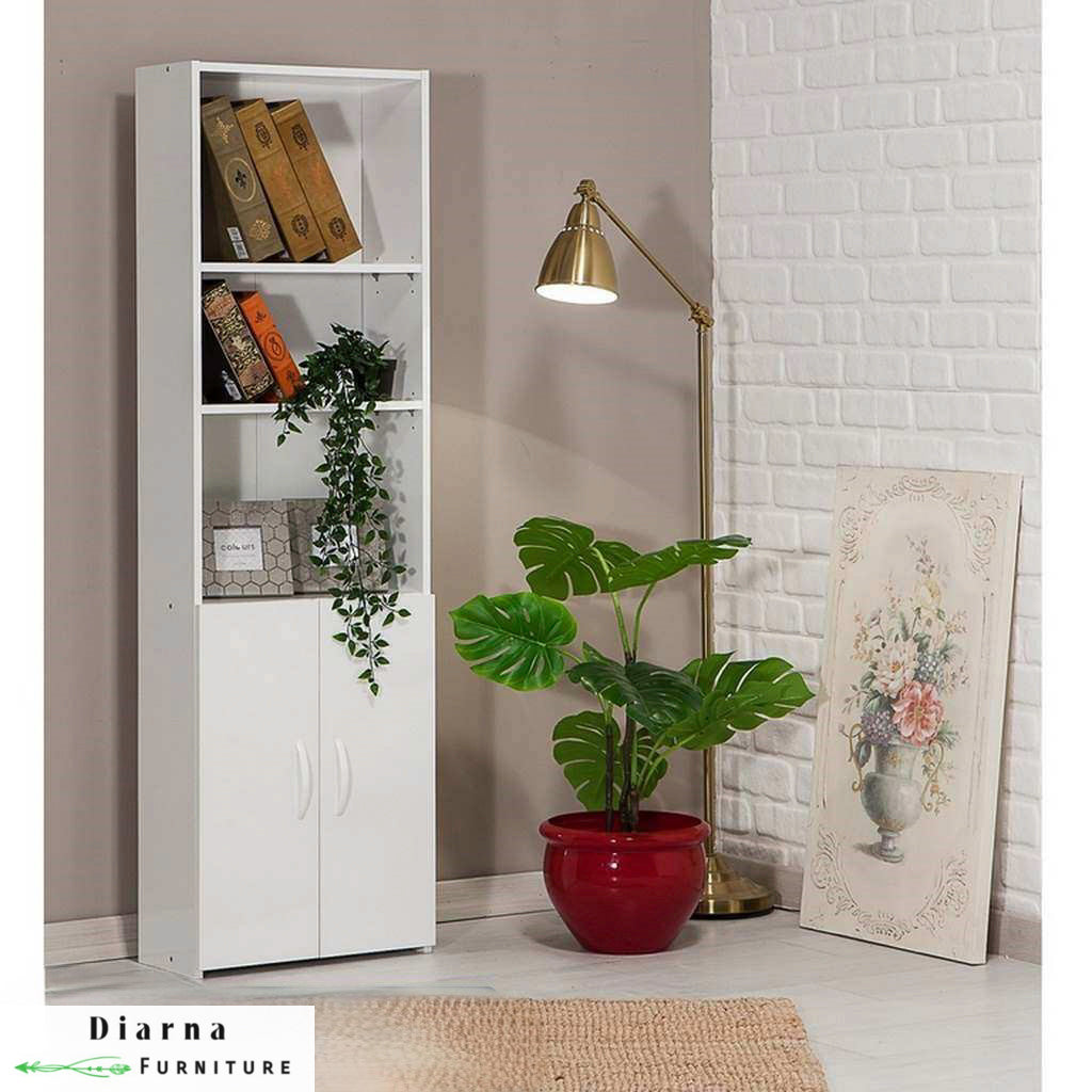 مكتبة ام دي اف - ابيض