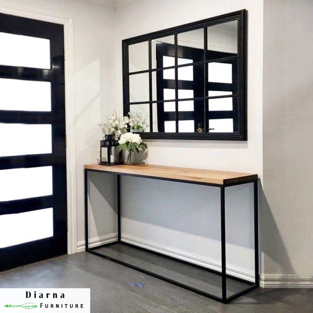 كونسول ستيل و ام دي اف - أسود و بيج