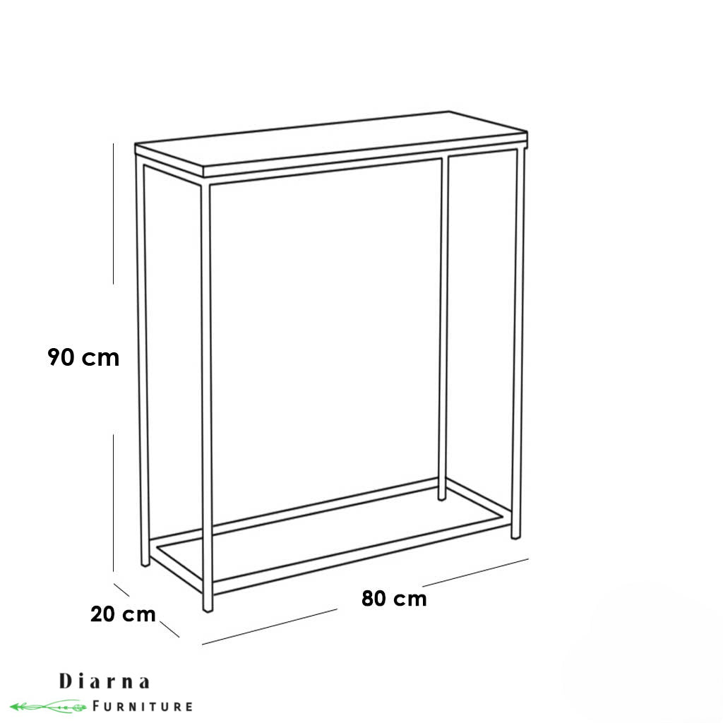 كونسول ستيل و ام دي اف - أسود و بني