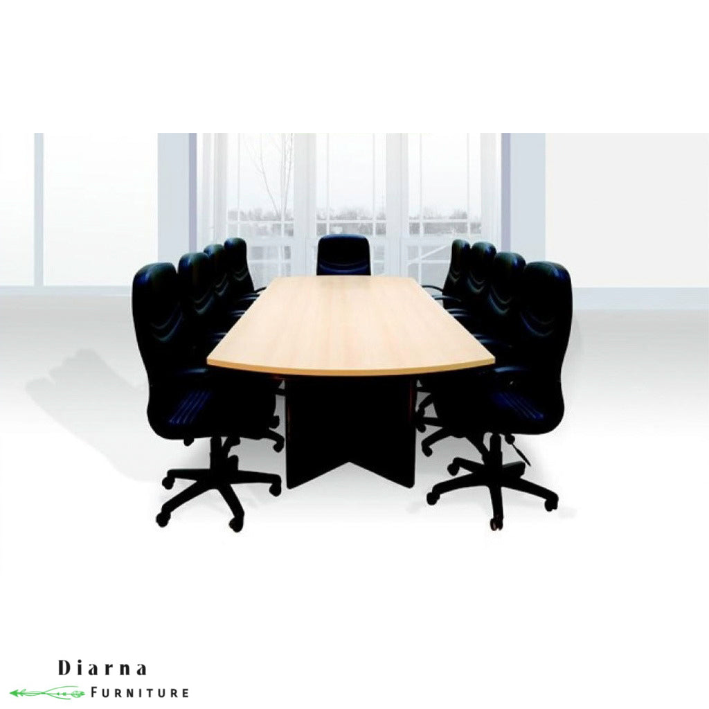 ترابيزة اجتماعات ام دي اف - بيج واسود