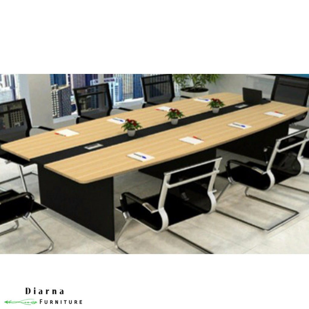 ترابيزة اجتماعات ام دي اف - "بيج و أسود