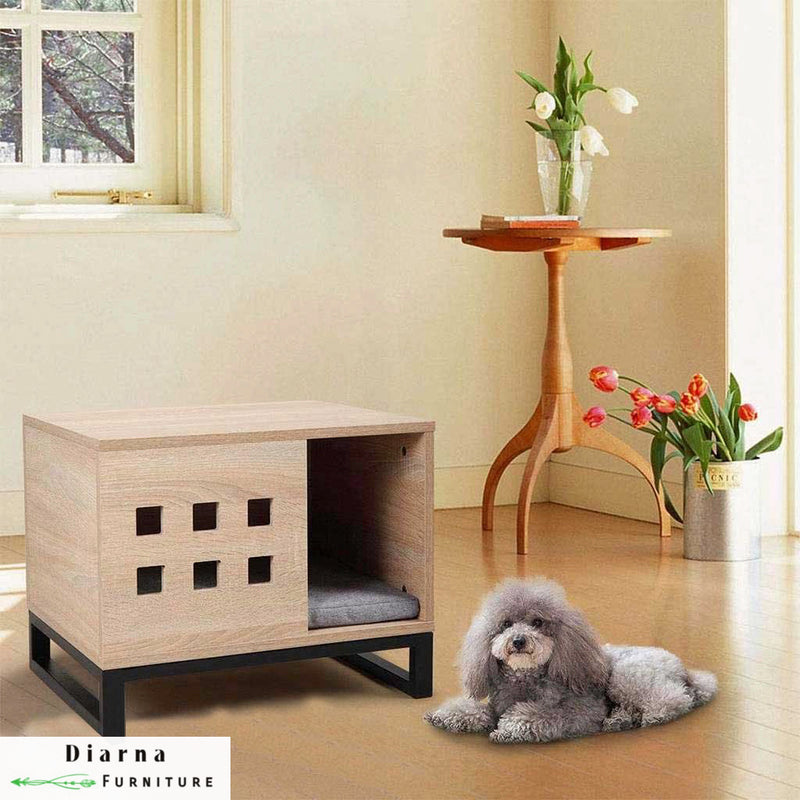 بيت للحيوانات الأليفة - بيج واسود