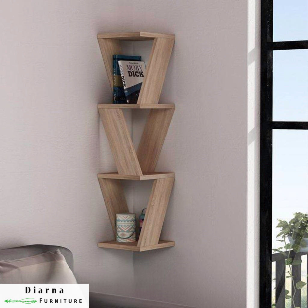 وحدة ارفف معلقة - بيج