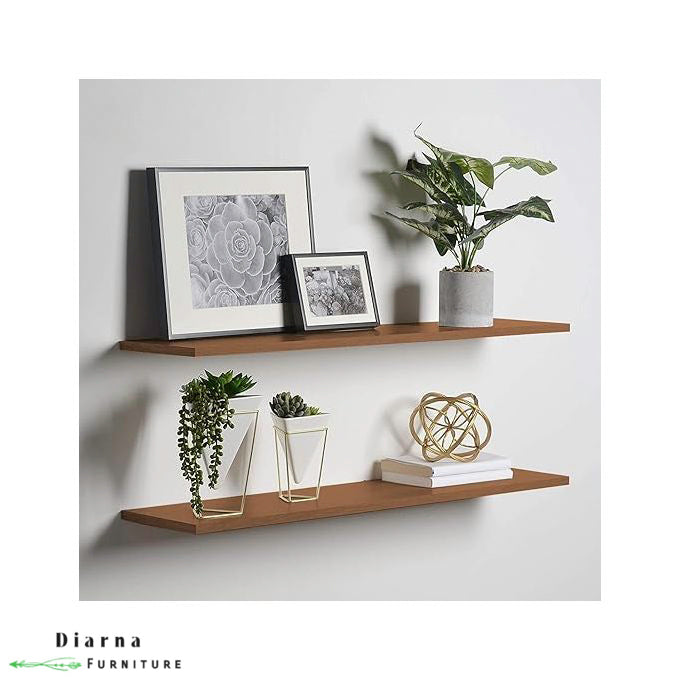 ارفف ديكور معلق للحائط - بيج