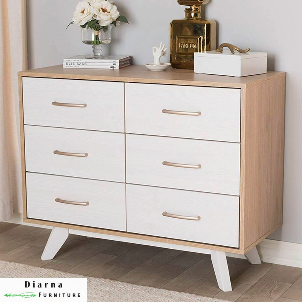 وحدة ادراج - بيج وابيض