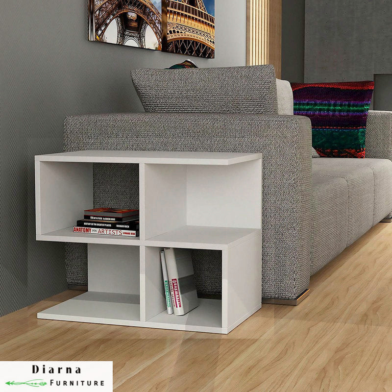 ترابيزة جانبية - ابيض