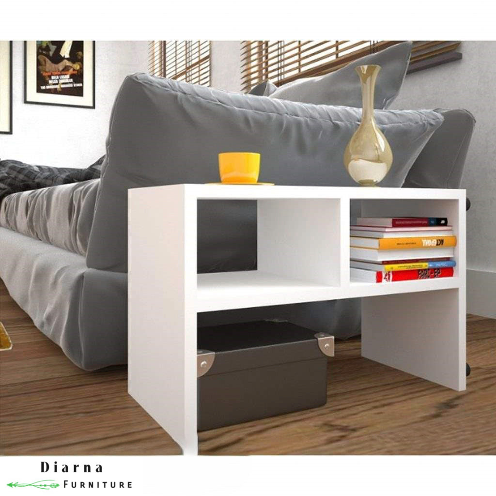 ترابيزة جانبية - ابيض