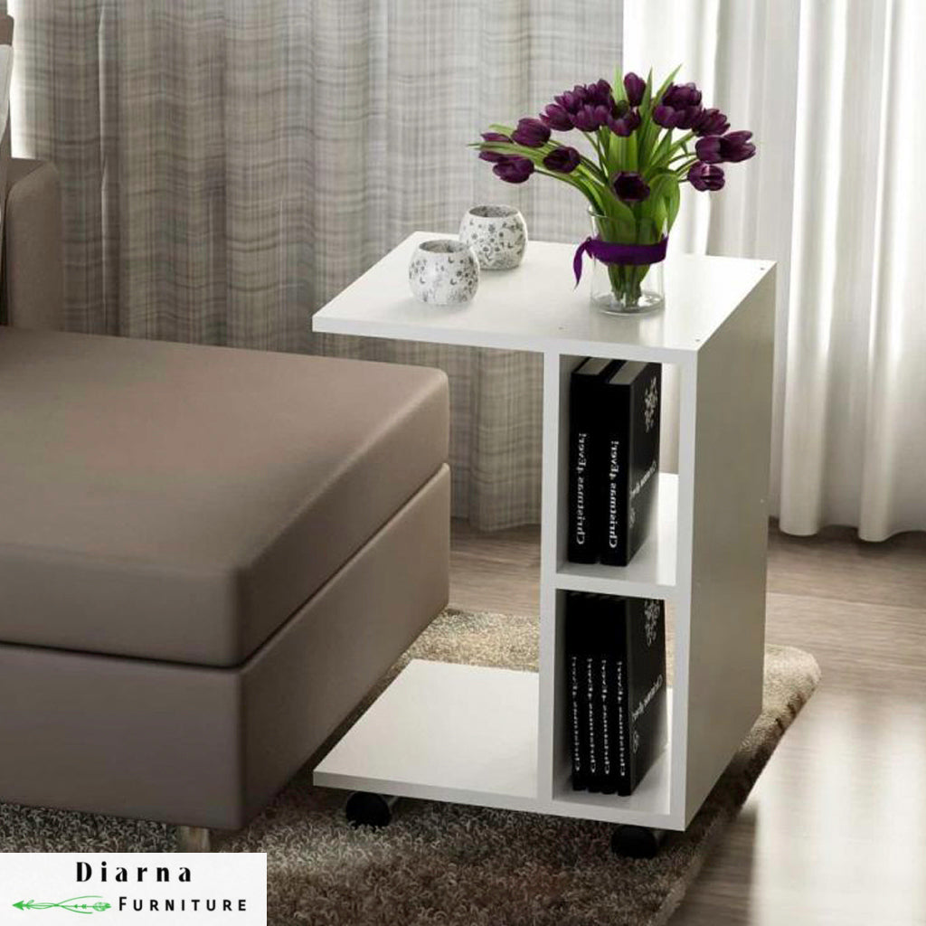 ترابيزة جانبية - ابيض