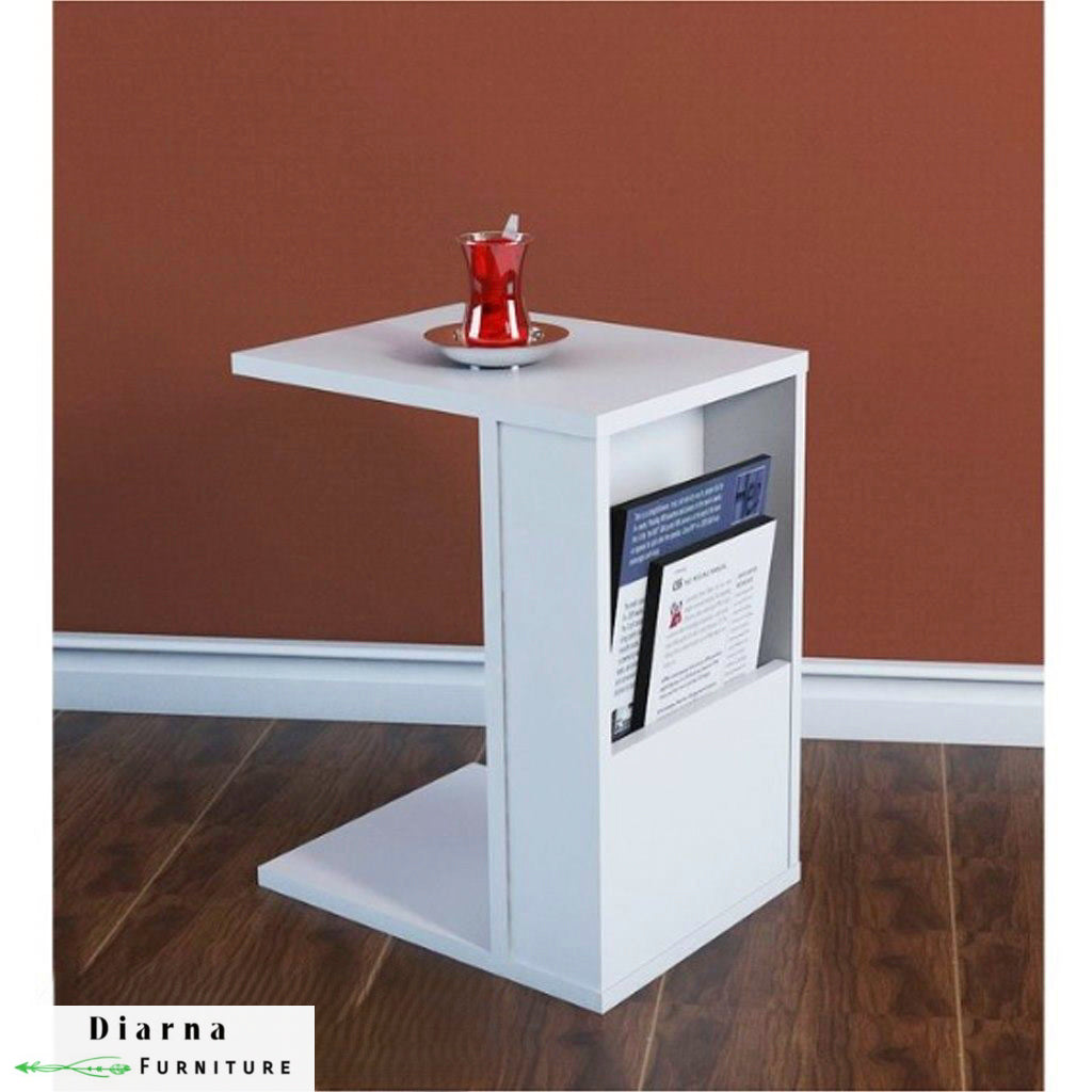 ترابيزة جانبية - ابيض